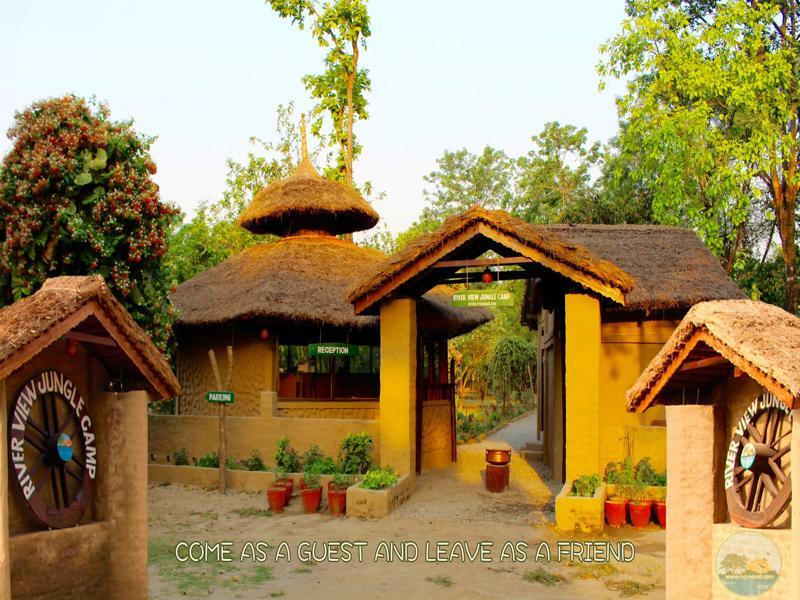 River View Jungle Camp Sauraha Dış mekan fotoğraf